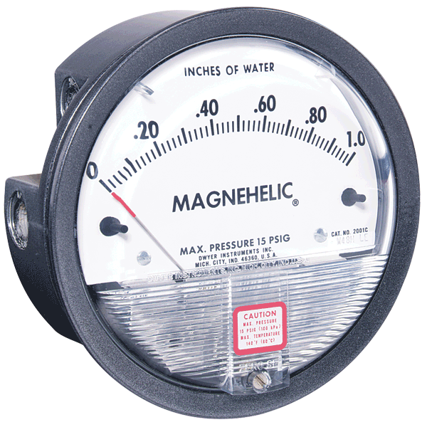30 to 30 PA  Differential Pressure Gauge Barometer Micromanometer Manometer 
