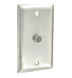 Static pressure pickup. For use in clean rooms, 60 micron filter picks up static pressure. Stainless steel wall plate fits 2
