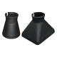 Air cone kit, rectangular and circular hoods, for use with the VP1/VP2