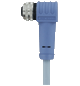 4 pin cable socket M12x1 connect, 16.4 ft (5 m)