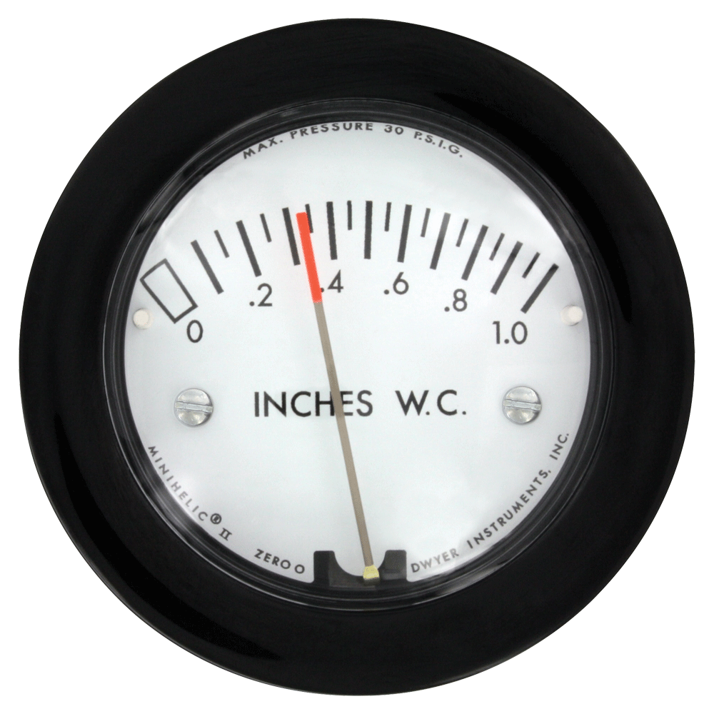 Series 2-5000 Minihelic® II Differential Pressure Gage
