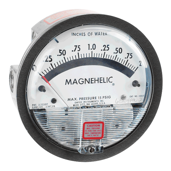 Series 2000 Magnehelic® Differential Pressure Gage