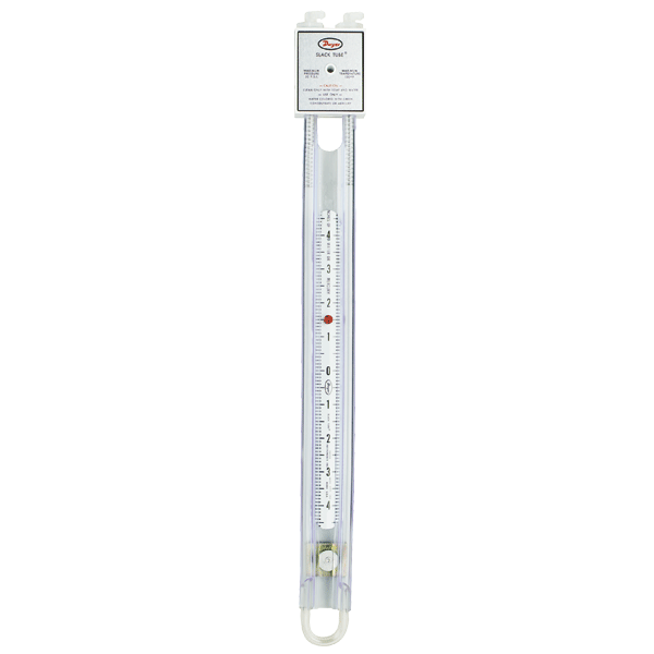 Pressure Range 30-0-30WC Dwyer Slack Tube Series 1211 Handy Roll-Up Manometer 